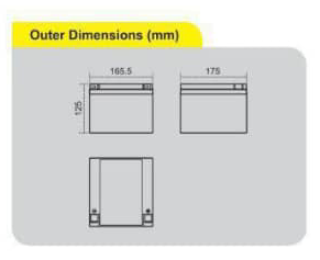 باتری یو پی اس 28 آمپر صبا باتری ۱۲ ولت